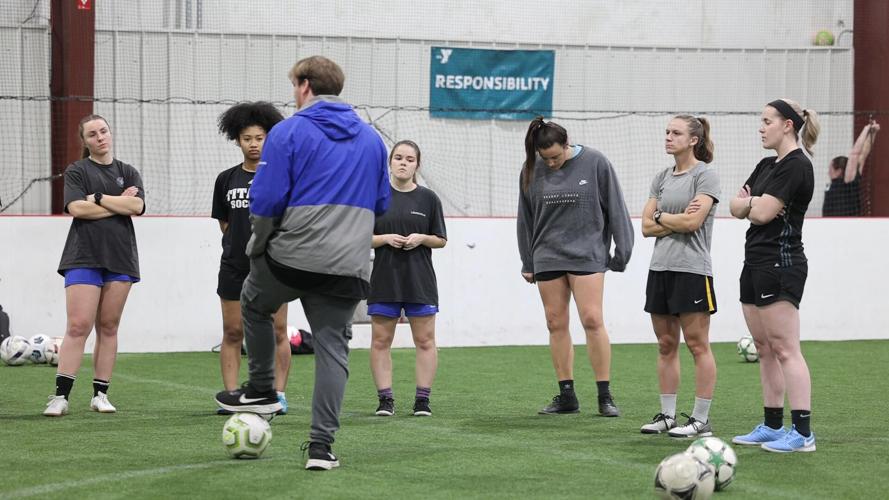 Louisville Triumph training session coach speaks