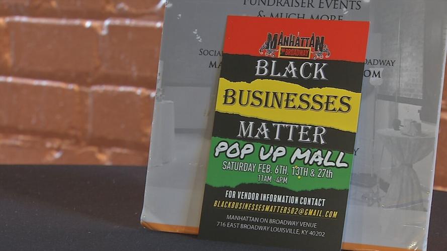 Black Businesses Matter Pop Up Mall for Black History Month