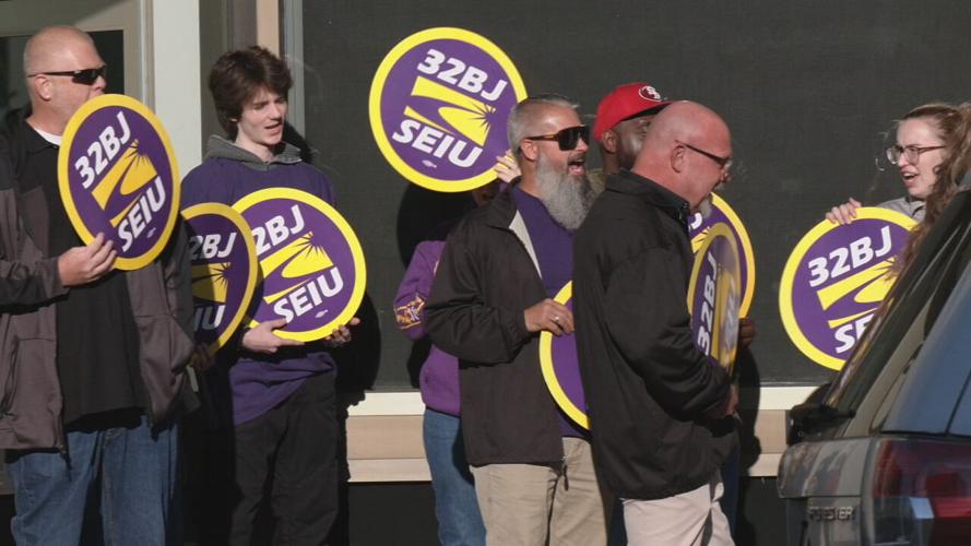 Louisville housing employees rally for new contract