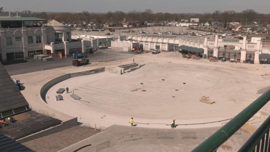 CHURCHILL Downs construction