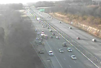 Police investigate after a stabbing on Interstate 265.png