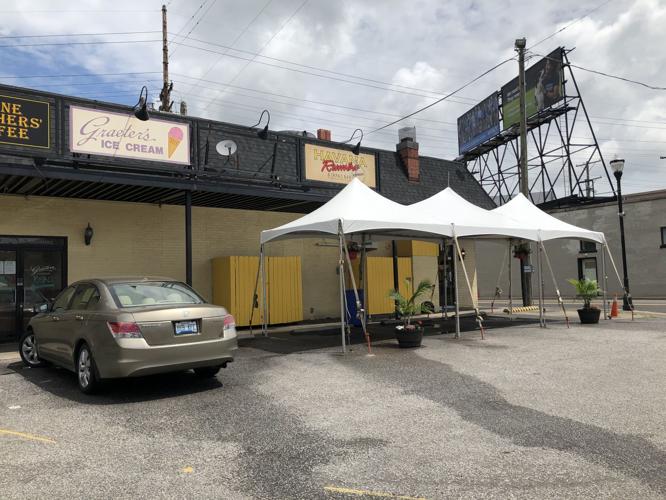 Restaurants outdoor seating Havana Rumba tent