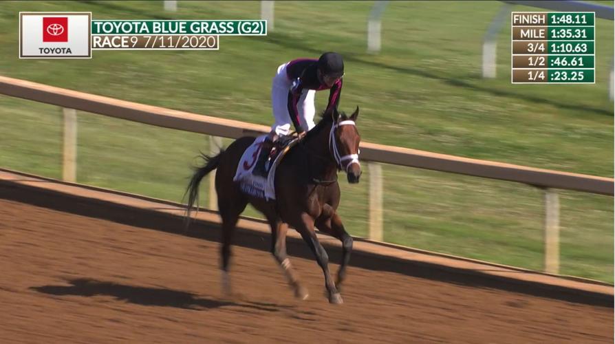TOYOTA BLUE GRASS STAKES 2020 - ART COLLECTOR - KEENELAND - 7-11-2020 2.png