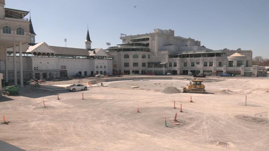 CHURCHILL Downs construction