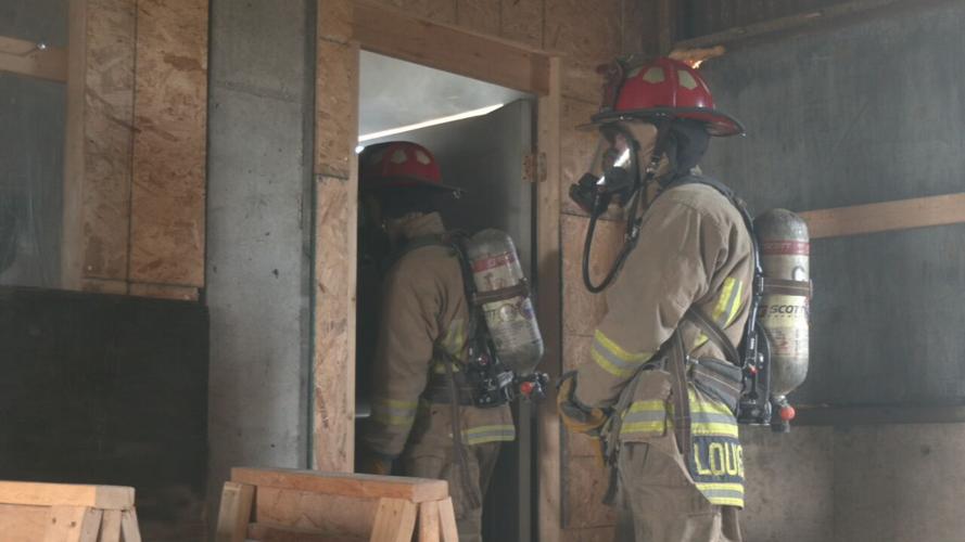 Louisville Fire Department recruits