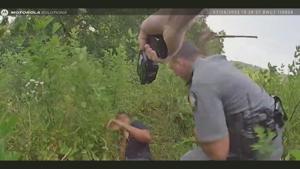 New body camera footage shows Kentucky State Police trooper assault suspect in 2023