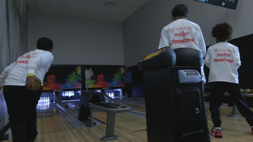 Bowling at sports and learning center fun zone 1-30-22