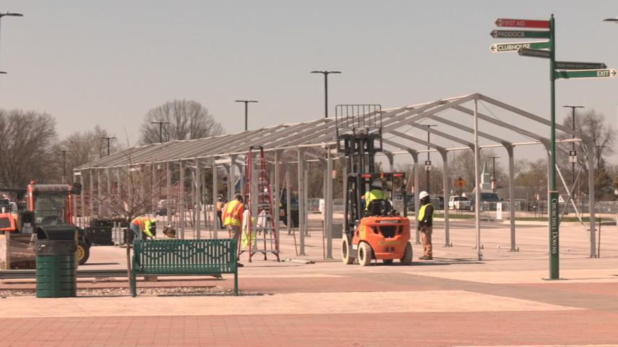 CHURCHILL Downs construction