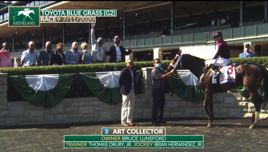 TOYOTA BLUE GRASS STAKES 2020 - ART COLLECTOR - KEENELAND - 7-11-2020 3.png