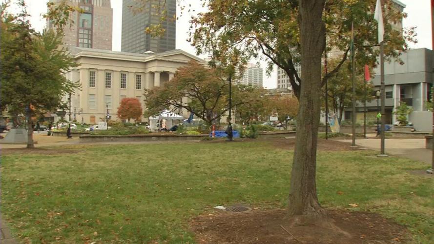 downtown Louisville October 27, 2020