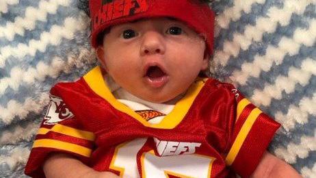 MINI MAHOMES: KC hospital dresses NICU babies in Chiefs gear