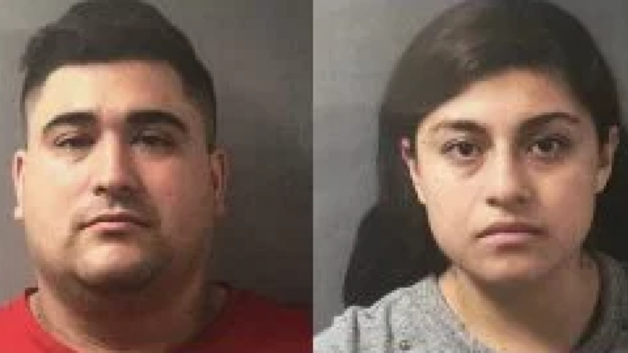 Luis Posso and Dayan Media Flores