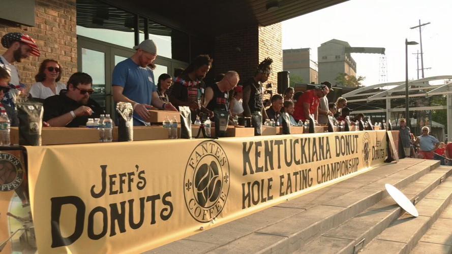 JEFF'S DONUTS EATING CONTEST