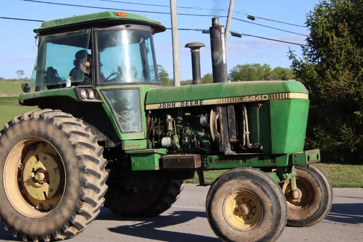 2023 'Drive Your Tractor to School Day' at Henry County High School in New Castle, Kentucky