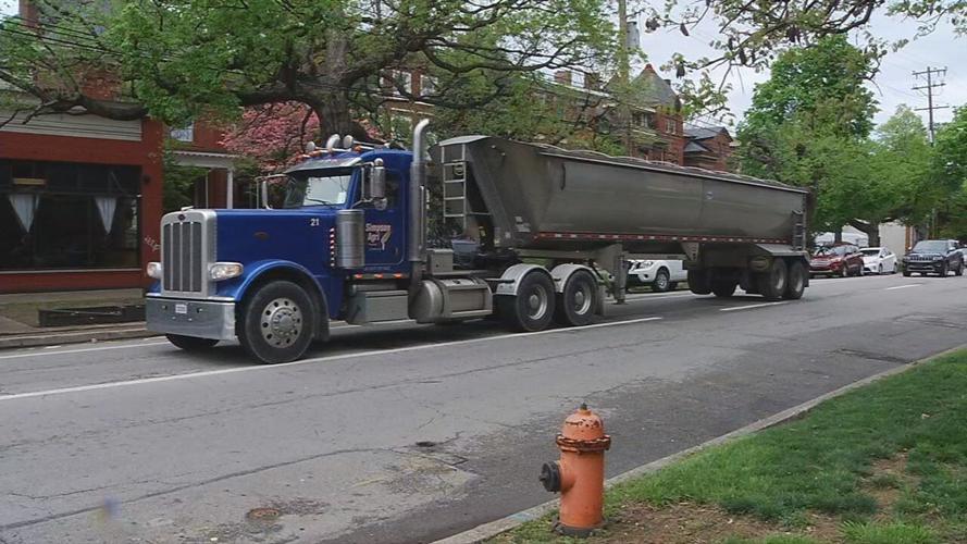 Old Louisville trucks
