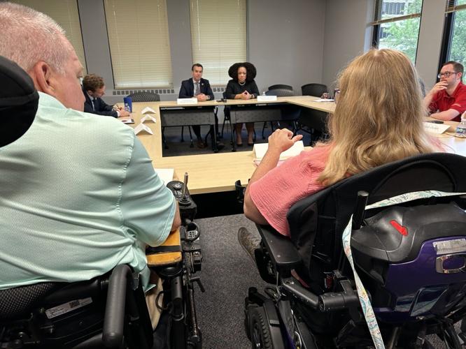McGarvey disability roundtable in Louisville 8-7-24