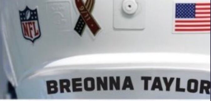 Breonna Taylor NFL Helmet Jamon Brown