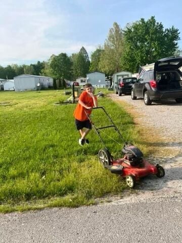 Landen 50 yard challenge
