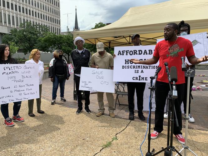 Rally for affordable housing at Jefferson Square Park in Louisville.JPG