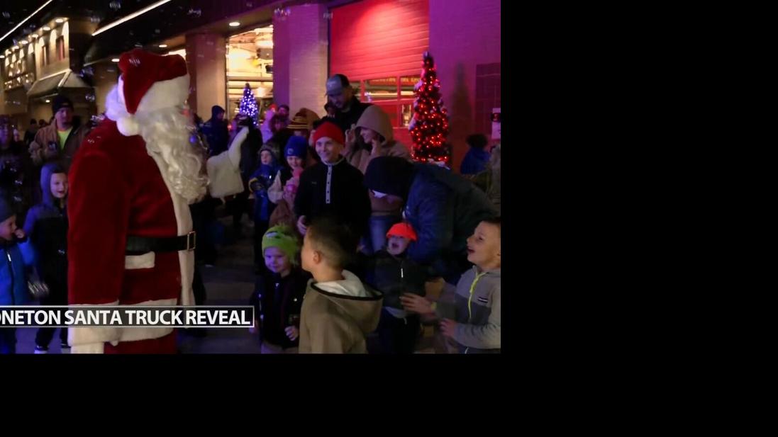 Zoneton Fire Santa firetruck unveiling - 12.3.25