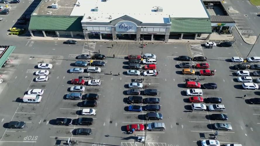Kroger West Broadway aerial view - 6.24.24