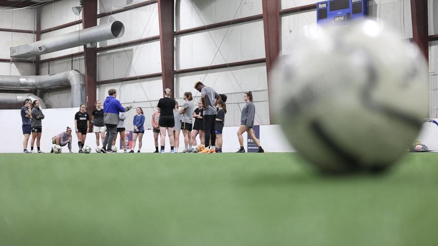 Louisville Triumph ahead of training session