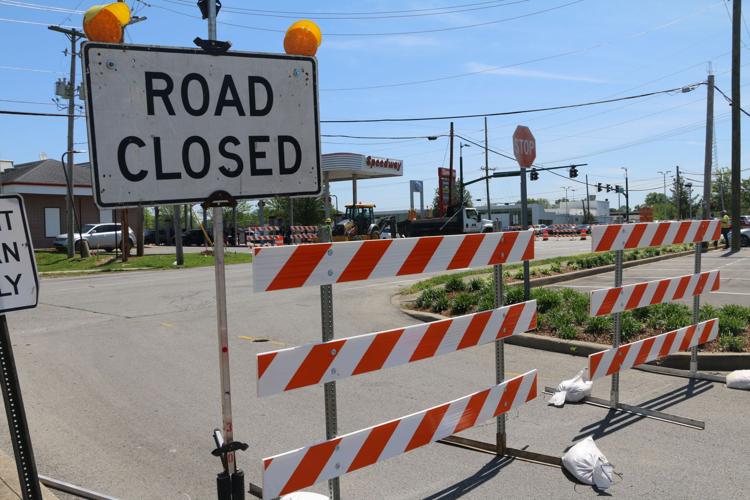 Blackiston Mill Road construction, May 4, 2020.JPG