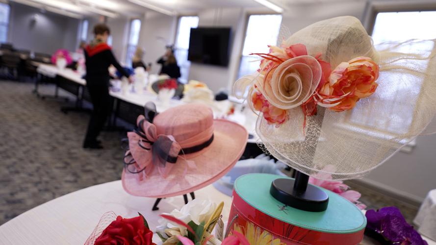 Derby hats on display for Kosair Charities 2023 Hats on for Healing auction