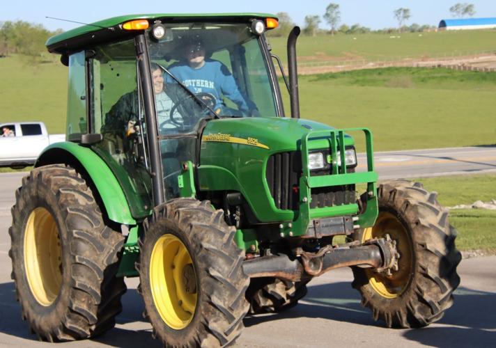 2023 'Drive Your Tractor to School Day' at Henry County High School in New Castle, Kentucky