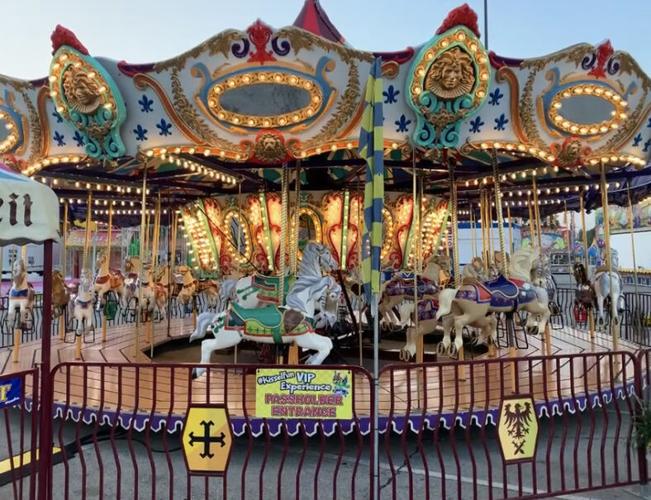 Carousel at Kentucky State Fair
