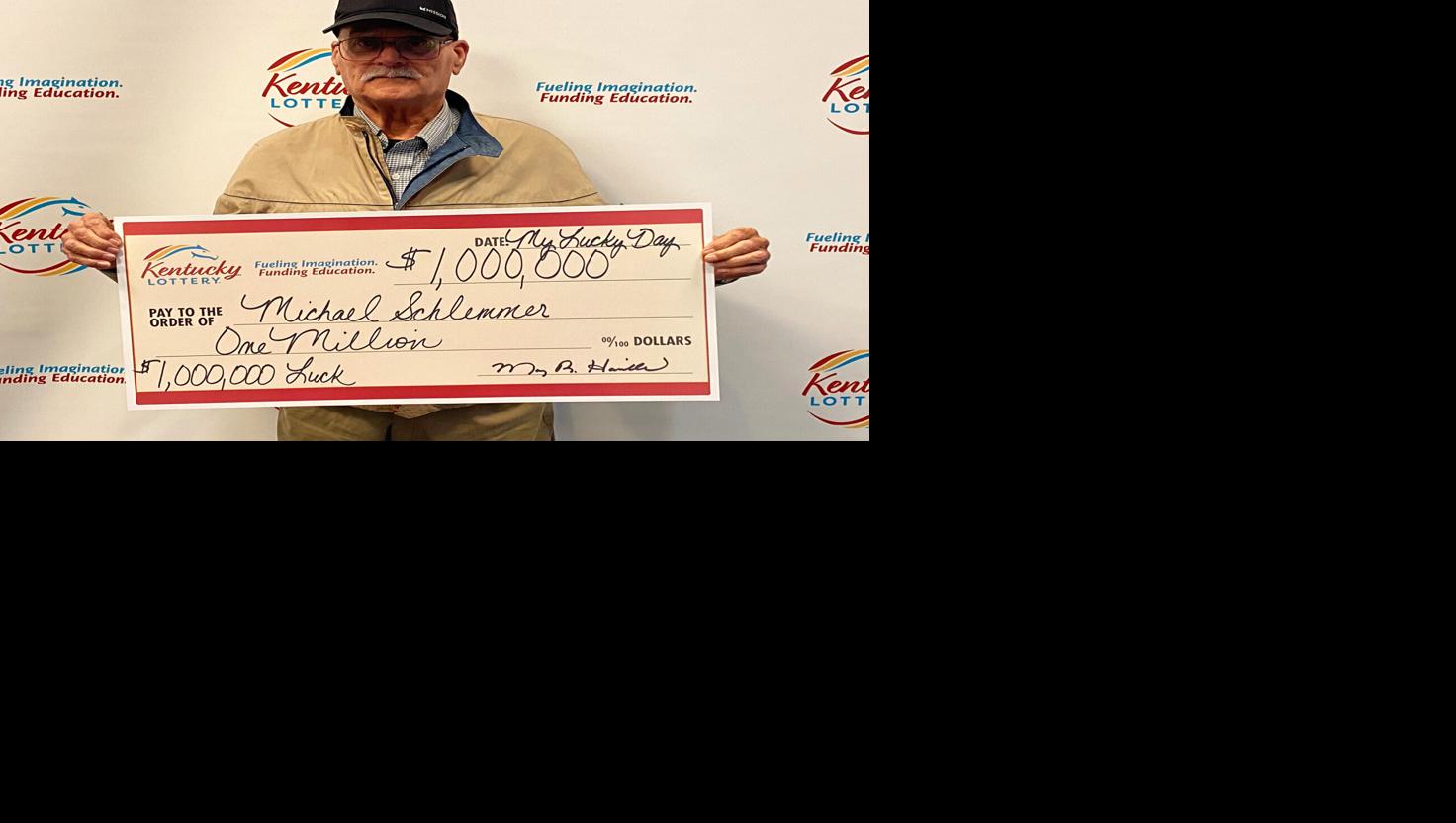 Michael Schlemmer - Ky Lottery scratch off winner