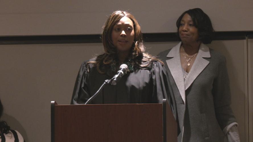 Jessica Green Circuit Court swearing in ceremony