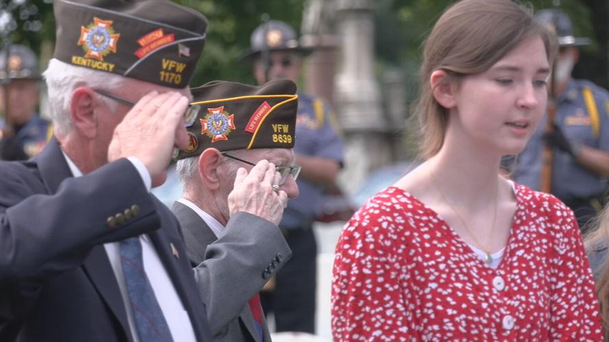 Cave Hill Memorial Day ceremony 5-29-23