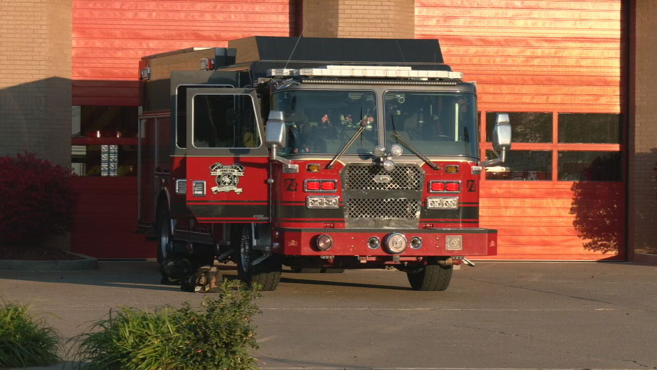 Zoneton Firefighters Decorating Trucks, Sorting Candy For Halloween ...