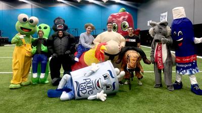 Mascot Bowl Combine group shot