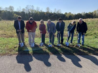 Heavy Haul Rd. groundbreaking