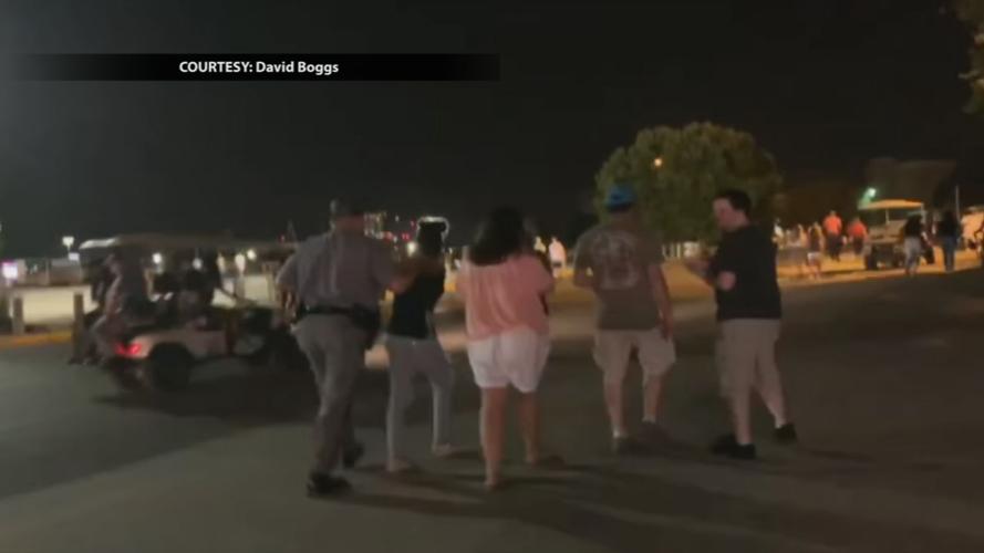 Panic at the Kentucky State Fair on Saturday, Aug. 17, 2019