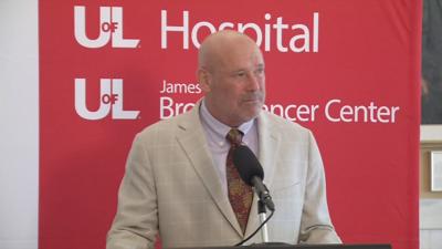 Thomas Dunbar announces $1 million donation to U of L James Graham Brown Cancer Center for cancer treatment