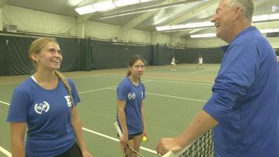 Rick Cotton finishing his 50th year as a local high school tennis coach