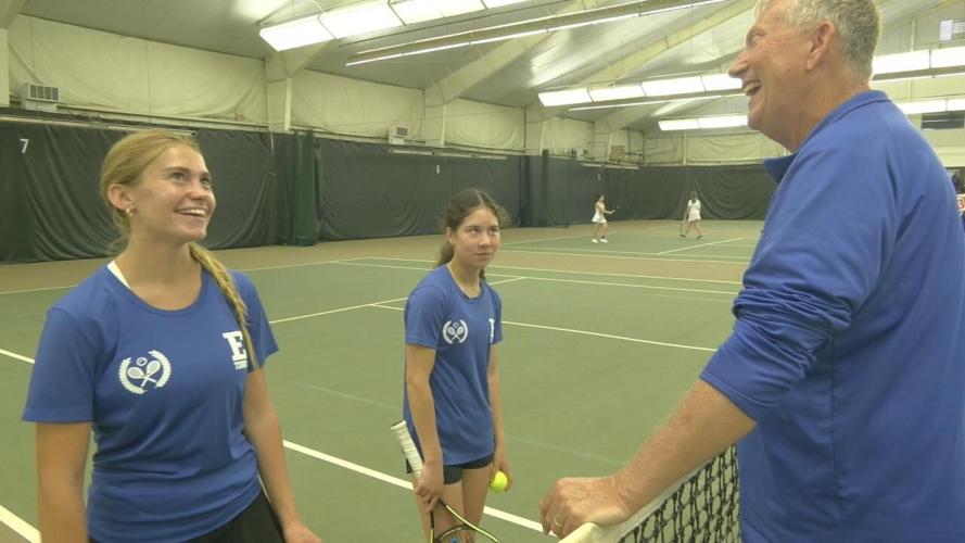 Rick Cotton finishing his 50th year as a local high school tennis coach