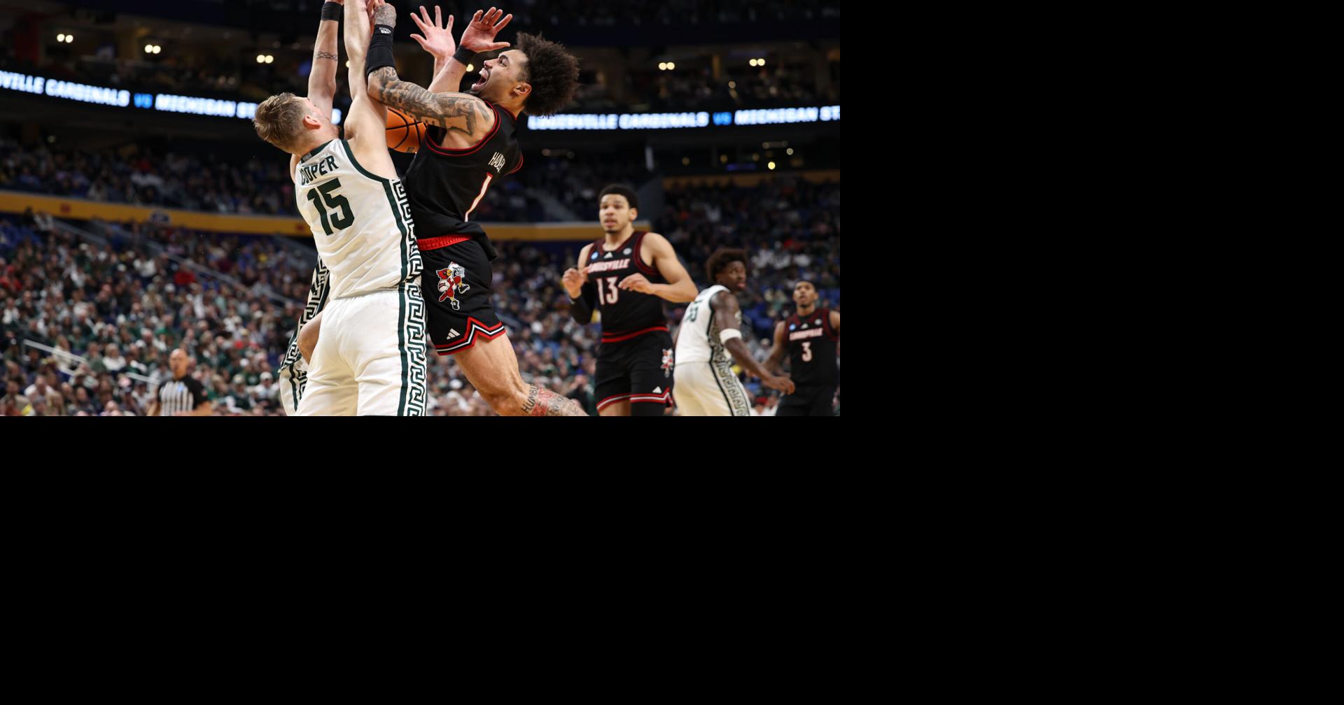 CRAWFORD | Louisville kept chasing, but Michigan State kept control in 77-69 NCAA win