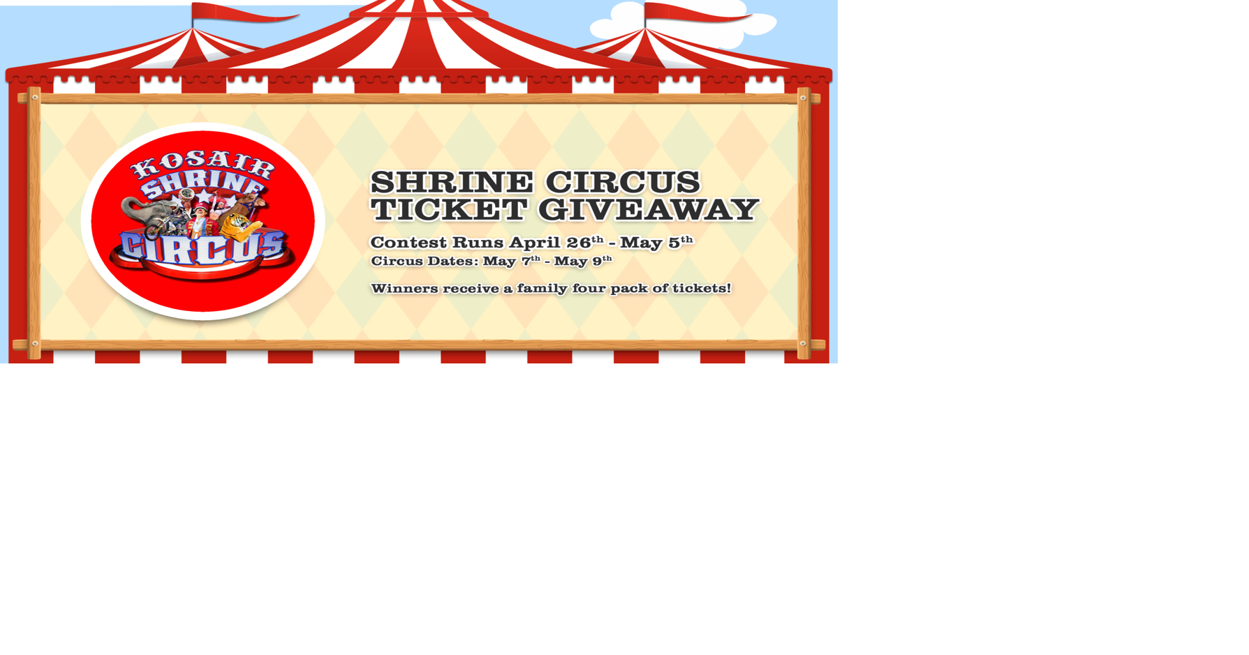 Kosair Shrine Circus Ticket Giveaway