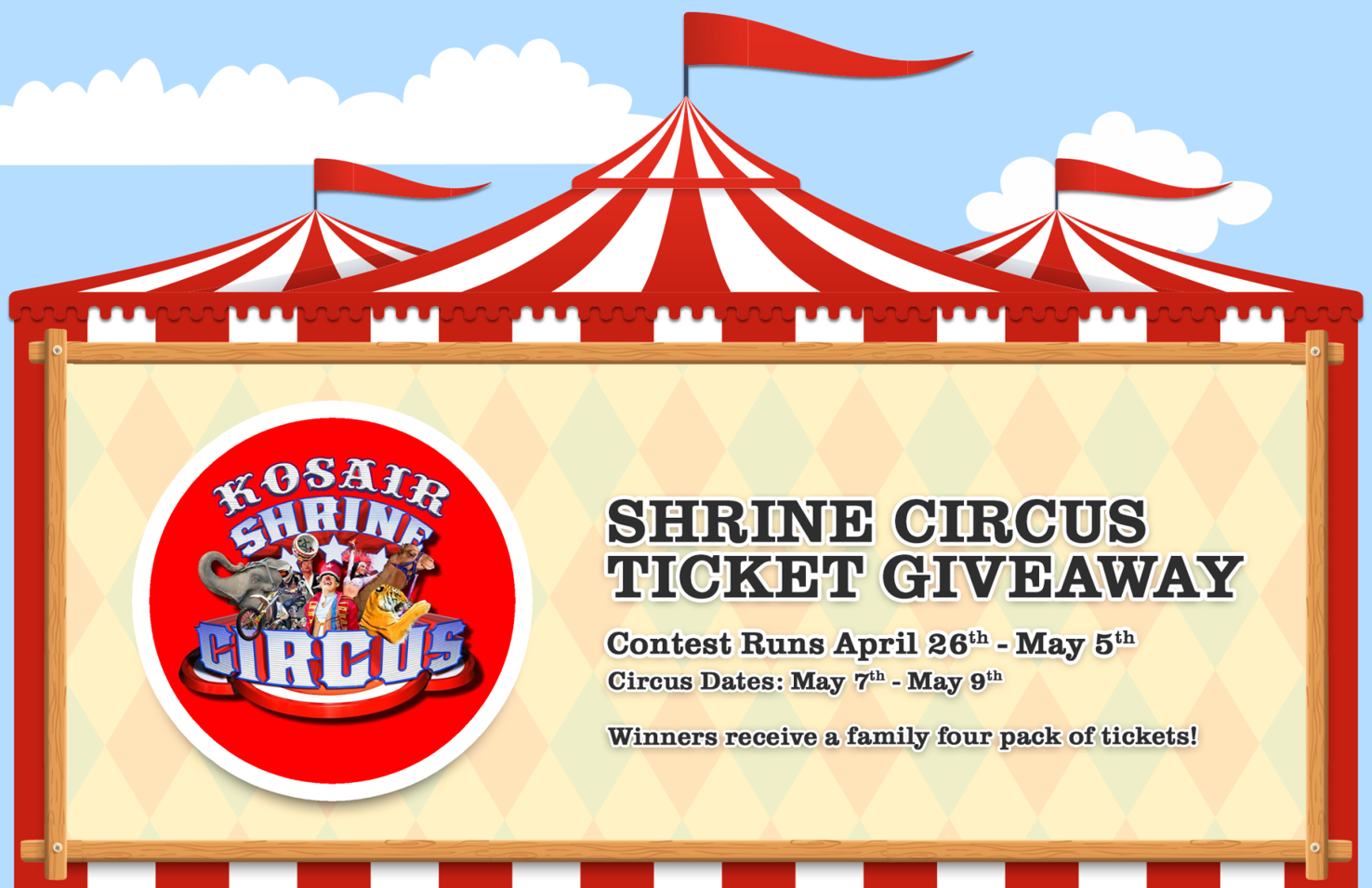 Kosair Shrine Circus Ticket Giveaway