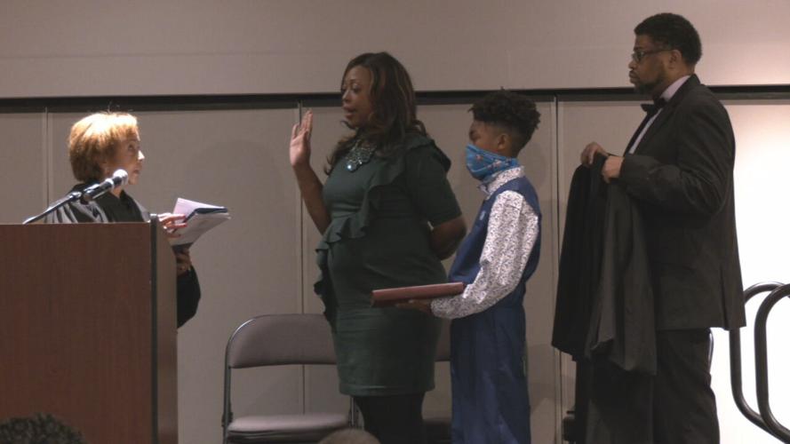 Jessica Green Circuit Court swearing in ceremony