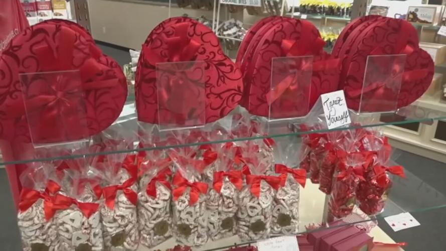 Valentines Day display