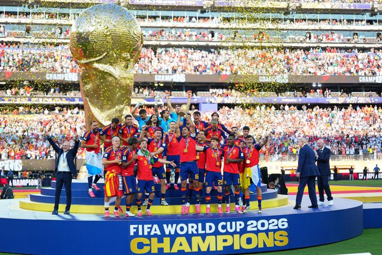 APTOPIX Argentina Spain WCup Soccer