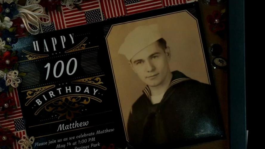 Michael Campbell - WWII Navy vet celebrates 101st birthday