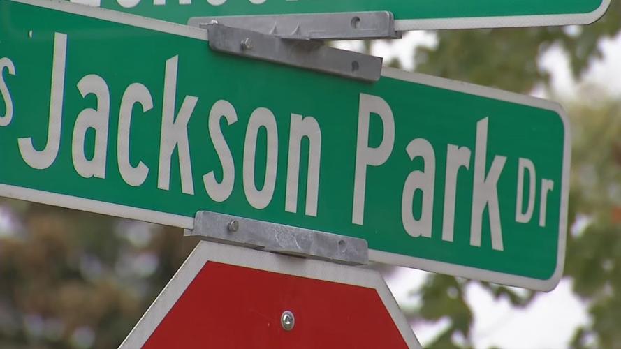 South Jackson Park Drive streetsign (Seymour, Indiana)