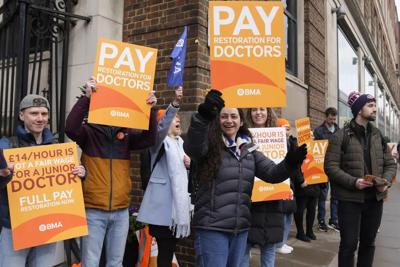 Medical strike in England