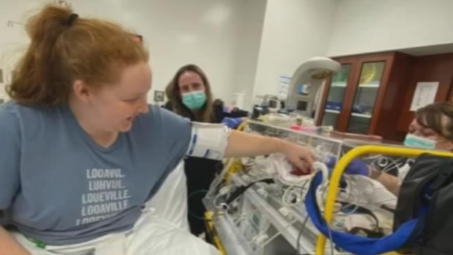 Brianna Whitehall and her daughter, Ellie